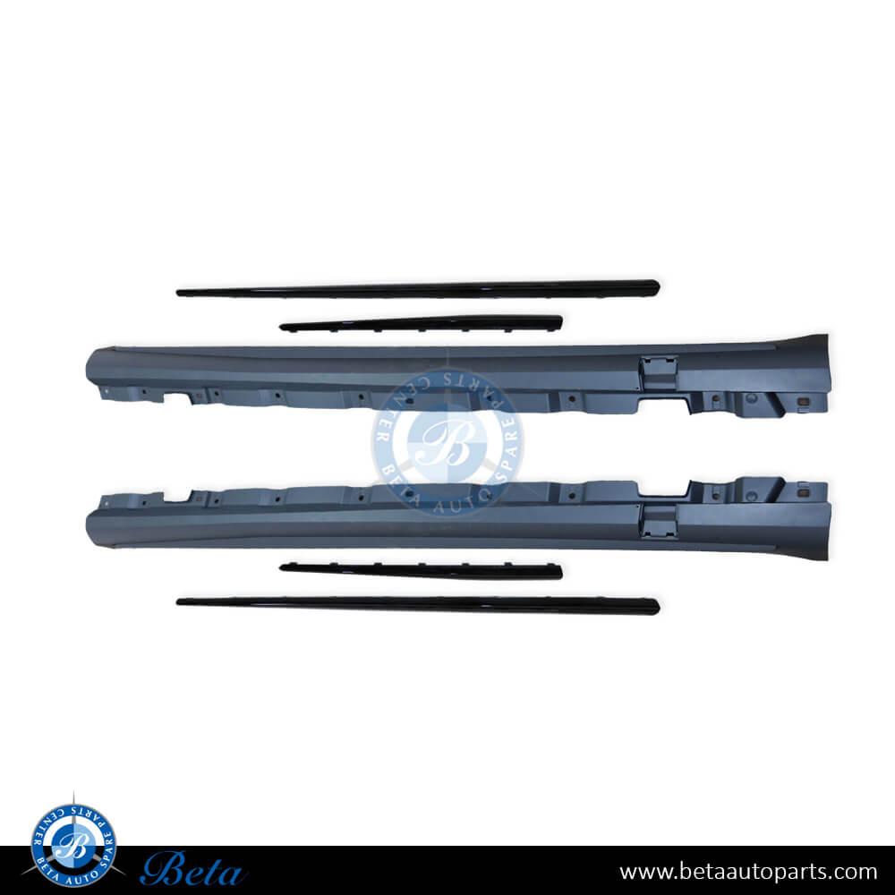Side Skirts AMG S63 Black Color for Mercedes S-Class W222 2014-2020 models, Part Number 2226981854 / 2226981954 Side Skirts AMG S63 Black Color for Mercedes S-Class W222 2014-2020 models, Part Number 2226981854 / 2226981954